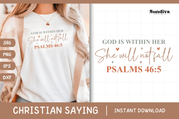 Christian Quotes SVG Faith Sayings 19 Review: Graphics & Crafts