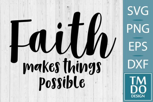 Faith Svg, Christian Svg, Blessed SVG for Crafts & Graphics