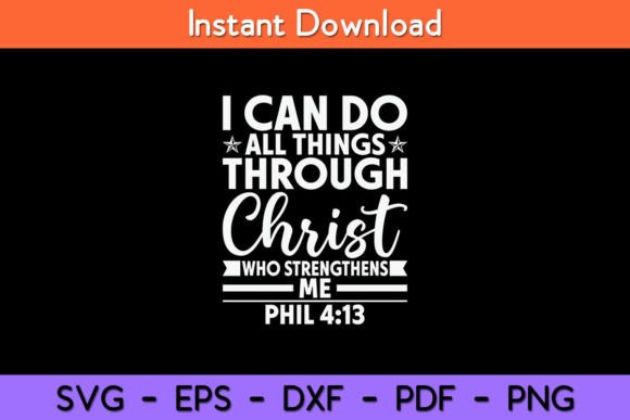 I Can Do Things Christ Bible God Jesus: Graphics & Crafts Review